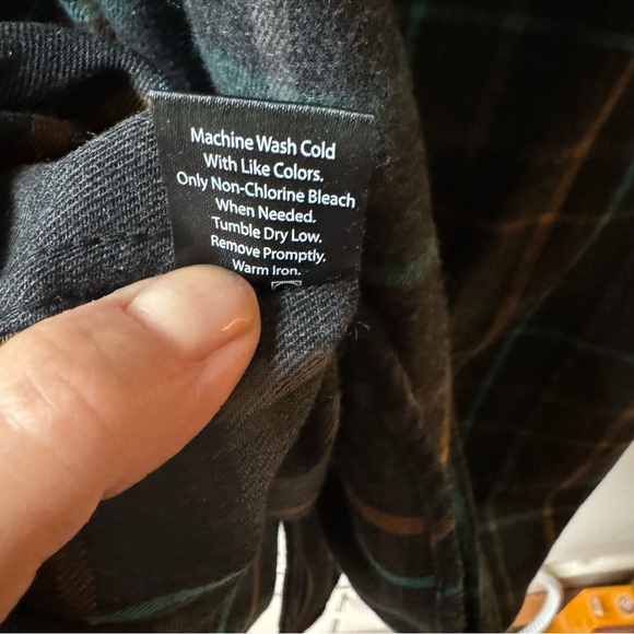 Men’s BURNSIDE lightweight button-up shirt L - Picture 2 of 9